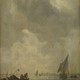 Vissers zetten hun netten uit, Jan van Goyen (1638). © PD
