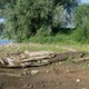 Het wrak in het Zwarte Schaar bij laag water © Archeologie Zutphen CC-BY-NC