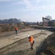 De opgraving en de civieltechnische werken door Liebregts b.v. gaan hand in hand. © Onderzoeksbureau BAAC