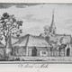 Schoolgebouw in Asch, graafschap Buren, 18e eeuw. Collectie Regionaal Archief Rivierenland, Tiel
