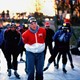 W.A. van Buren schaatst de Elfstedentocht, 1986. Foto: Soenar Chamid