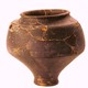 Romeinse beker met kerfbandversiering
